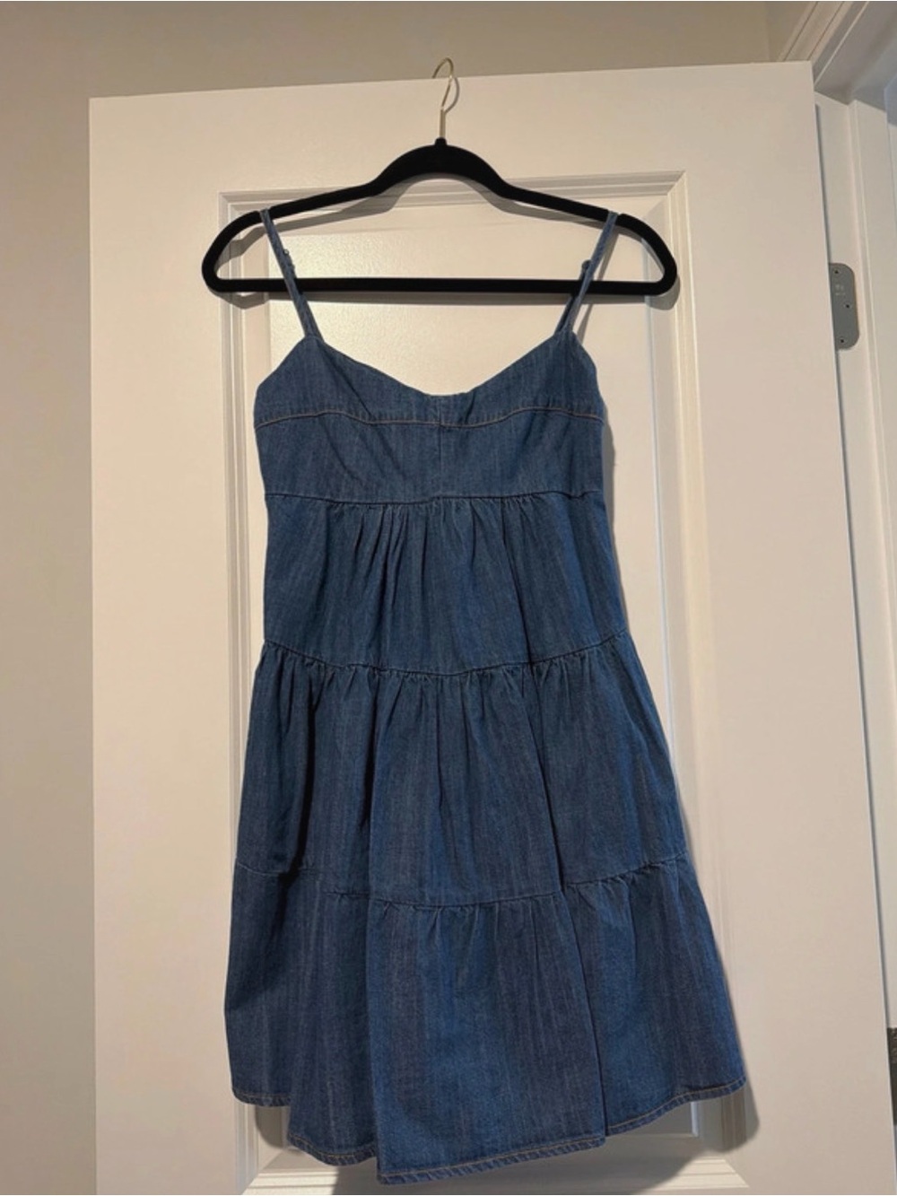 Jean cami mini dress NWOT